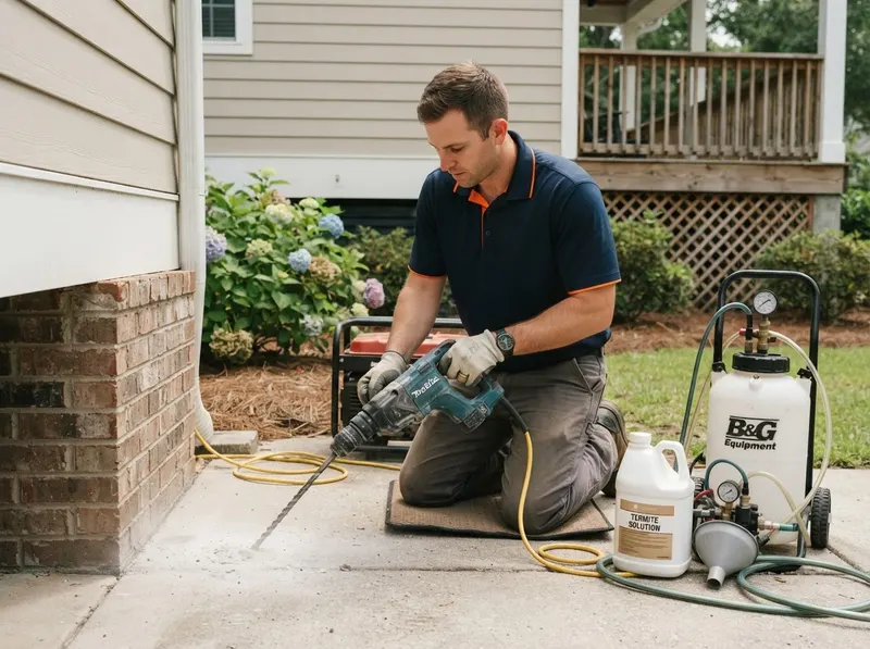 Subterranean Termite Treatment in Mount Pleasant, SC